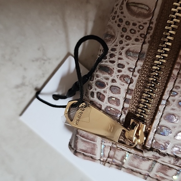 ๐๐ BRAHMIN BIRCH MINI MELBOURNE Micaela Satchel & Ady Wallet ๐๐ - Picture 12 of 15